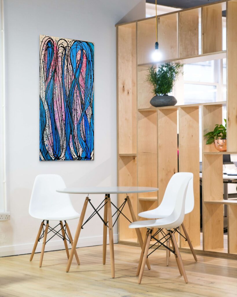 Imaginary Lines Mid-Century Modern Art